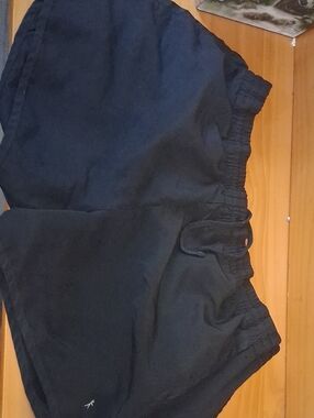 Danskin Now Black Athletic Drawstring Shorts